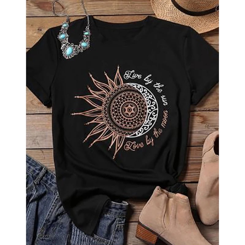 Live by the sun - T-shirt