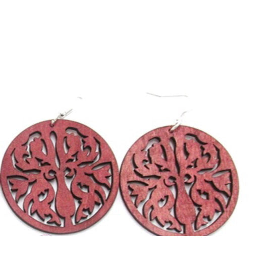 Circle Patterned Earrings