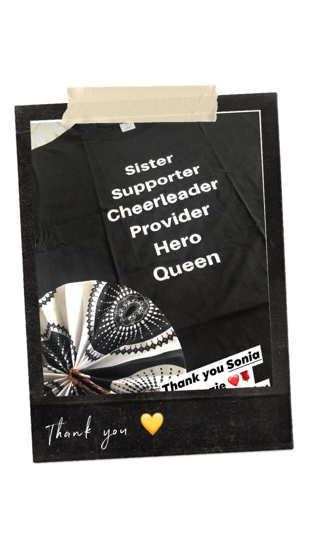 Sister. Cheerleader. Provider. Supporter.  Queen  - T-Shirt