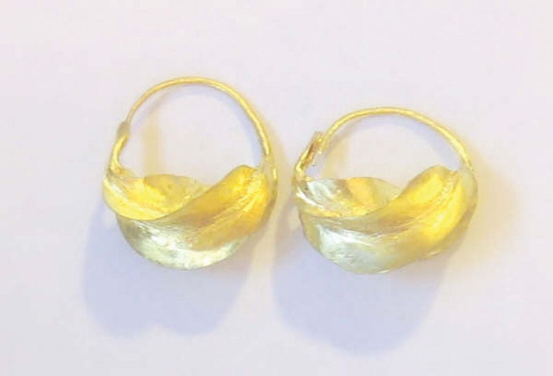Brass - Fulani earrings 1.5 inch